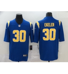 Men Nike Los Angels Chargers 30 Austin Ekeler Blue Vapor 2nd Alternate Limited Jersey Men Nike Los Angels Chargers 30 Austin Ekeler Blue Vapor 2nd Alternate Limited Jersey