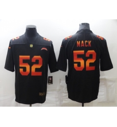 Men's Los Angeles Chargers #52 Khalil Mack Black Fashion Limited Stitched Jersey Men's Los Angeles Chargers #52 Khalil Mack Black Fashion Limited Stitched Jersey