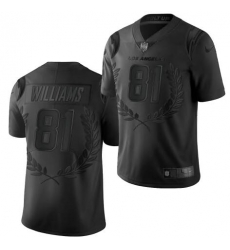 Mike Williams Los Angeles Chargers Black limited edition collection Jerse Mike Williams Los Angeles Chargers Black limited edition collection Jerse