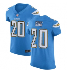 Nike Chargers #20 Desmond King Electric Blue Alternate Mens Stitched NFL Vapor Untouchable Elite Jersey Nike Chargers #20 Desmond King Electric Blue Alternate Mens Stitched NFL Vapor Untouchable Elite Jersey