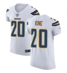 Nike Chargers #20 Desmond King White Mens Stitched NFL Vapor Untouchable Elite Jersey Nike Chargers #20 Desmond King White Mens Stitched NFL Vapor Untouchable Elite Jersey