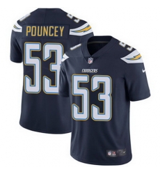Nike Chargers #53 Mike Pouncey Navy Blue Team Color Mens Stitched NFL Vapor Untouchable Limited Jersey Nike Chargers #53 Mike Pouncey Navy Blue Team Color Mens Stitched NFL Vapor Untouchable Limited Jersey