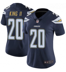 Chargers #20 Desmond King II Navy Blue Team Color Women Stitched Football Vapor Untouchable Limited Jersey Chargers #20 Desmond King II Navy Blue Team Color Women Stitched Football Vapor Untouchable Limited Jersey