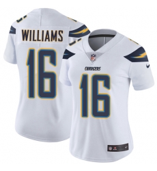 Nike Chargers #16 Tyrell Williams White Womens Stitched NFL Vapor Untouchable Limited Jersey Nike Chargers #16 Tyrell Williams White Womens Stitched NFL Vapor Untouchable Limited Jersey