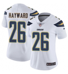 Nike Chargers #26 Casey Hayward White Womens Stitched NFL Vapor Untouchable Limited Jersey Nike Chargers #26 Casey Hayward White Womens Stitched NFL Vapor Untouchable Limited Jersey