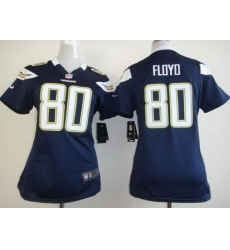 Women Nike San Diego Chargers 80 Floyd Dark Blue NFL Jerseys Women Nike San Diego Chargers 80 Floyd Dark Blue NFL Jerseys