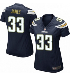 Womens Nike Los Angeles Chargers 33 Derwin James Game Navy Blue Team Color NFL Jersey Womens Nike Los Angeles Chargers 33 Derwin James Game Navy Blue Team Color NFL Jersey