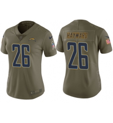 womens chargers casey hayward olive 2017 salute to service jersey womens chargers casey hayward olive 2017 salute to service jersey
