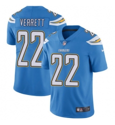 Nike Chargers #22 Jason Verrett Electric Blue Alternate Youth Stitched NFL Vapor Untouchable Limited Jersey Nike Chargers #22 Jason Verrett Electric Blue Alternate Youth Stitched NFL Vapor Untouchable Limited Jersey