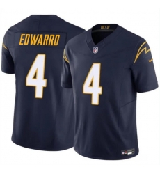 Youth Los Angeles Chargers 4 Gus Edwards Navy 2024 F U S E Vapor Untouchable Limited Stitched Jersey Youth Los Angeles Chargers 4 Gus Edwards Navy 2024 F U S E Vapor Untouchable Limited Stitched Jersey