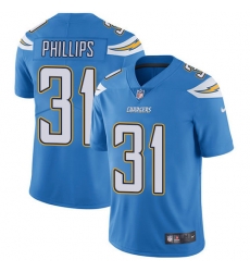 Youth Nike Chargers 31 Adrian Phillips Electric Blue Alternate Stitched NFL Vapor Untouchable Limited Jersey Youth Nike Chargers 31 Adrian Phillips Electric Blue Alternate Stitched NFL Vapor Untouchable Limited Jersey