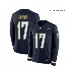Youth Nike Los Angeles Chargers 17 Philip Rivers Limited Navy Blue Therma Long Sleeve NFL Jersey Youth Nike Los Angeles Chargers 17 Philip Rivers Limited Navy Blue Therma Long Sleeve NFL Jersey