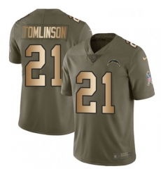 Youth Nike Los Angeles Chargers 21 LaDainian Tomlinson Limited OliveGold 2017 Salute to Service NFL Jersey Youth Nike Los Angeles Chargers 21 LaDainian Tomlinson Limited OliveGold 2017 Salute to Service NFL Jersey