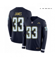 Youth Nike Los Angeles Chargers 33 Derwin James Limited Navy Blue Therma Long Sleeve NFL Jersey Youth Nike Los Angeles Chargers 33 Derwin James Limited Navy Blue Therma Long Sleeve NFL Jersey