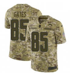 Youth Nike Los Angeles Chargers 85 Antonio Gates Limited Camo 2018 Salute to Service NFL Jersey Youth Nike Los Angeles Chargers 85 Antonio Gates Limited Camo 2018 Salute to Service NFL Jersey