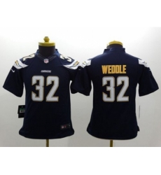 Youth Nike San Diego Chargers #32 Eric Weddle Navy Blue Stitched NFL Limited Jersey Youth Nike San Diego Chargers #32 Eric Weddle Navy Blue Stitched NFL Limited Jersey