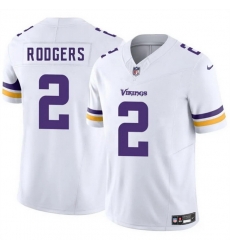Men Minnesota Vikings 2 Isaiah Rodgers White 2025 F U S E  Vapor Untouchable Limited Stitched Jersey