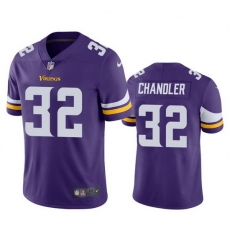 Men Minnesota Vikings 32 Ty Chandler Purple 2023 F U S E Vapor Untouchable Limited Stitched Jersey Men Minnesota Vikings 32 Ty Chandler Purple 2023 F U S E Vapor Untouchable Limited Stitched Jersey