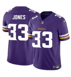 Men Minnesota Vikings 33 Aaron Jones Purple F U S E Vapor Untouchable Limited Stitched Jersey Men Minnesota Vikings 33 Aaron Jones Purple F U S E Vapor Untouchable Limited Stitched Jersey