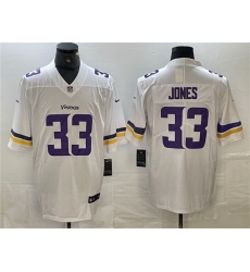 Men Minnesota Vikings 33 Aaron Jones White Vapor Untouchable Limited Stitched Jersey Men Minnesota Vikings 33 Aaron Jones White Vapor Untouchable Limited Stitched Jersey