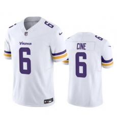 Men Minnesota Vikings 6 Lewis Cine White 2023 F U S E Vapor Untouchable Stitched Jersey Men Minnesota Vikings 6 Lewis Cine White 2023 F U S E Vapor Untouchable Stitched Jersey