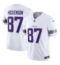 Men Minnesota Vikings 87 T J Hockenson White F U S E Winter Warrior Limited Stitched Jersey Men Minnesota Vikings 87 T J Hockenson White F U S E Winter Warrior Limited Stitched Jersey