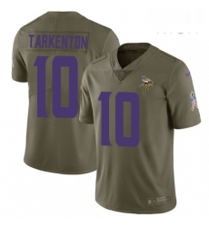 Mens Nike Minnesota Vikings 10 Fran Tarkenton Limited Olive 2017 Salute to Service NFL Jersey Mens Nike Minnesota Vikings 10 Fran Tarkenton Limited Olive 2017 Salute to Service NFL Jersey