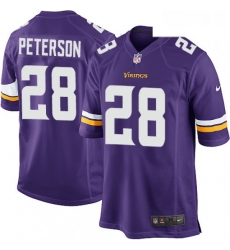 Mens Nike Minnesota Vikings 28 Adrian Peterson Game Purple Team Color NFL Jersey Mens Nike Minnesota Vikings 28 Adrian Peterson Game Purple Team Color NFL Jersey