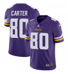 Mens Nike Minnesota Vikings 80 Cris Carter Purple Team Color Vapor Untouchable Limited Player NFL Jersey Mens Nike Minnesota Vikings 80 Cris Carter Purple Team Color Vapor Untouchable Limited Player NFL Jersey