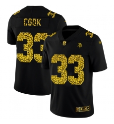 Minnesota Vikings 33 Dalvin Cook Men Nike Leopard Print Fashion Vapor Limited NFL Jersey Black Minnesota Vikings 33 Dalvin Cook Men Nike Leopard Print Fashion Vapor Limited NFL Jersey Black