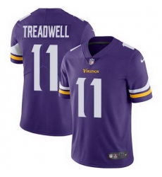 Nike Vikings #11 Laquon Treadwell Purple Team Color Mens Stitched NFL Vapor Untouchable Limited Jersey Nike Vikings #11 Laquon Treadwell Purple Team Color Mens Stitched NFL Vapor Untouchable Limited Jersey