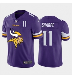 Nike Vikings 11 Tajae Sharpe Purple Team Big Logo Number Vapor Untouchable Limited Jersey Nike Vikings 11 Tajae Sharpe Purple Team Big Logo Number Vapor Untouchable Limited Jersey