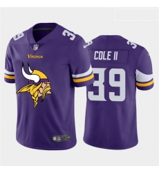 Nike Vikings 39 Brian Cole II Purple Team Big Logo Vapor Untouchable Limited Jersey Nike Vikings 39 Brian Cole II Purple Team Big Logo Vapor Untouchable Limited Jersey