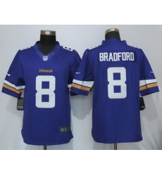 Nike Vikings #8 Sam Bradford Purple Team Color Mens Stitched NFL Limited Jersey Nike Vikings #8 Sam Bradford Purple Team Color Mens Stitched NFL Limited Jersey