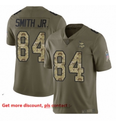 Vikings 84 Irv Smith Jr Olive Camo Men Stitched Football Limited 2017 Salute To Service Jersey Vikings 84 Irv Smith Jr Olive Camo Men Stitched Football Limited 2017 Salute To Service Jersey