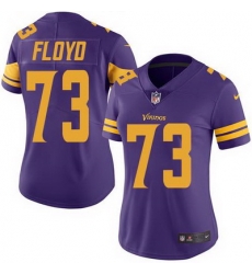 Nike Vikings #73 Sharrif Floyd Purple Womens Stitched NFL Limited Rush Jersey Nike Vikings #73 Sharrif Floyd Purple Womens Stitched NFL Limited Rush Jersey