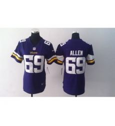 Nike Women Minnesota Vikings #69 Jared Allen Purple Jerseys Nike Women Minnesota Vikings #69 Jared Allen Purple Jerseys