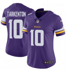 Womens Nike Minnesota Vikings 10 Fran Tarkenton Purple Team Color Vapor Untouchable Limited Player NFL Jersey Womens Nike Minnesota Vikings 10 Fran Tarkenton Purple Team Color Vapor Untouchable Limited Player NFL Jersey