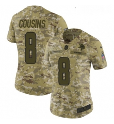 Womens Nike Minnesota Vikings 8 Kirk Cousins Limited Camo 2018 Salute to Service NFL Jersey Womens Nike Minnesota Vikings 8 Kirk Cousins Limited Camo 2018 Salute to Service NFL Jersey