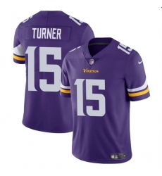 Youth Minnesota Vikings 15 Dallas Turner Purple 2024 Draft Vapor Untouchable Limited Stitched Jersey Youth Minnesota Vikings 15 Dallas Turner Purple 2024 Draft Vapor Untouchable Limited Stitched Jersey
