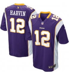 Youth Nike Minnesota Vikings 12# Percy Harvin Game Purple Color Jersey Youth Nike Minnesota Vikings 12# Percy Harvin Game Purple Color Jersey