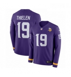 Youth Nike Minnesota Vikings 19 Adam Thielen Limited Purple Therma Long Sleeve NFL Jersey Youth Nike Minnesota Vikings 19 Adam Thielen Limited Purple Therma Long Sleeve NFL Jersey