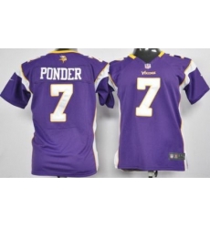 Youth Nike Minnesota Vikings 7# Christian Ponder Purple Nike NFL Jerseys Youth Nike Minnesota Vikings 7# Christian Ponder Purple Nike NFL Jerseys