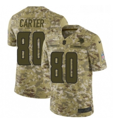 Youth Nike Minnesota Vikings 80 Cris Carter Limited Camo 2018 Salute to Service NFL Jersey Youth Nike Minnesota Vikings 80 Cris Carter Limited Camo 2018 Salute to Service NFL Jersey