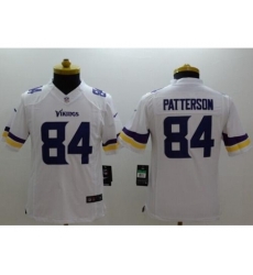 Youth Nike Minnesota Vikings 84 Cordarrelle Patterson White Stitched NFL Limited Jersey Youth Nike Minnesota Vikings 84 Cordarrelle Patterson White Stitched NFL Limited Jersey