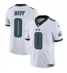 Men Philadelphia Eagles 0 Bryce Huff White Vapor Untouchable Limited Stitched Football Jersey Men Philadelphia Eagles 0 Bryce Huff White Vapor Untouchable Limited Stitched Football Jersey