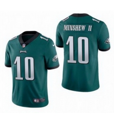 Men Philadelphia Eagles 10 Gardner Minshew II Green Vapor Untouchable Limited Stitched Jersey Men Philadelphia Eagles 10 Gardner Minshew II Green Vapor Untouchable Limited Stitched Jersey