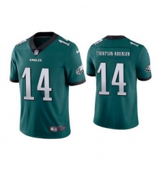 Men Philadelphia Eagles 14 Dorian Thompson Robinson Green 2024 New F U S E  Vapor Untouchable Limited Stitched Football Jersey