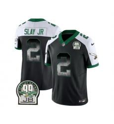 Men Philadelphia Eagles 2 Darius Slay JR Black White 2023 F U S E Throwback Vapor Untouchable Limited Stitched Football Jersey Men Philadelphia Eagles 2 Darius Slay JR Black White 2023 F U S E Throwback Vapor Untouchable Limited Stitched Football Jersey