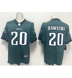 Men Philadelphia Eagles 20 Brian Dawkins Green 2024 New Vapor Untouchable Limited Stitched Football Jersey